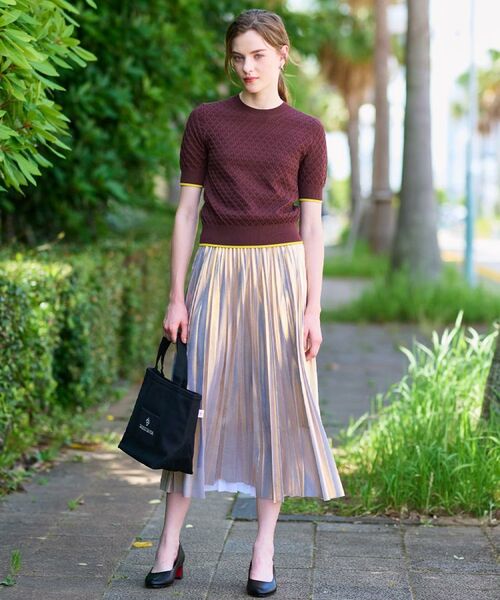 DRESSTERIOR / ドレステリア ニット・セーター | 【6色展開/オンオフ】レース編みハーフスリーブニット | 詳細30