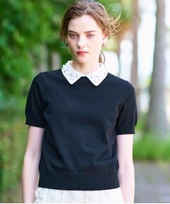 DRESSTERIOR / ドレステリア ニット・セーター | 【きれいめ／オンオフ】ビジューカラーニット