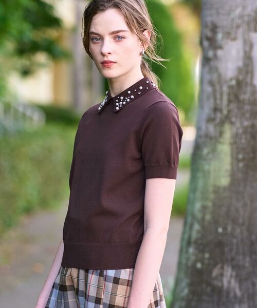 DRESSTERIOR / ドレステリア ニット・セーター | 【きれいめ／オンオフ】ビジューカラーニット | 詳細3