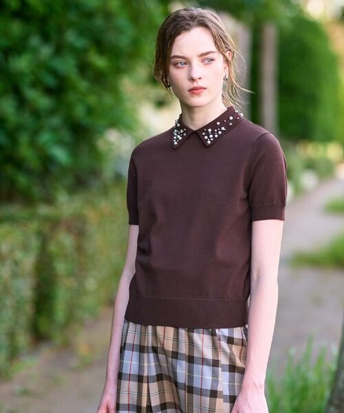 DRESSTERIOR / ドレステリア ニット・セーター | 【きれいめ／オンオフ】ビジューカラーニット | 詳細4