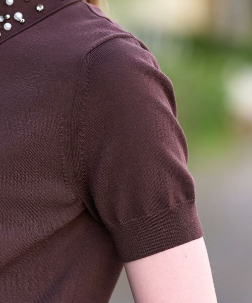 DRESSTERIOR / ドレステリア ニット・セーター | 【きれいめ／オンオフ】ビジューカラーニット | 詳細6