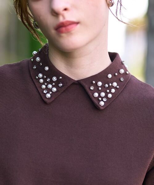 DRESSTERIOR / ドレステリア ニット・セーター | 【きれいめ／オンオフ】ビジューカラーニット | 詳細7