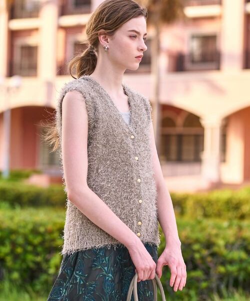 DRESSTERIOR / ドレステリア ニット・セーター | 【洗える/前後2WAY】フェザーヤーン2WAYニットプルオーバー | 詳細19