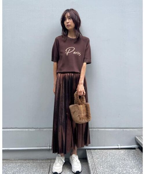 DRESSTERIOR / ドレステリア ニット・セーター | 【洗える/オリジナルロゴ】Parisハーフスリーブジャカードニット | 詳細18