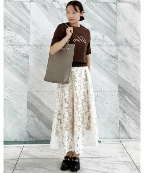 DRESSTERIOR / ドレステリア ニット・セーター | 【洗える/オリジナルロゴ】Parisハーフスリーブジャカードニット | 詳細20