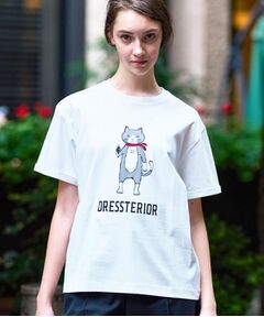 DRESSTERIOR / ドレステリア Tシャツ | 【接触冷感／抗菌防臭／消臭】アイスクリアコットンキャットTシャツ