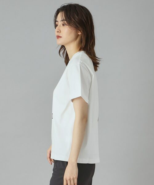 DRESSTERIOR / ドレステリア Tシャツ | 【接触冷感／抗菌防臭／消臭】アイスクリアコットンキャットTシャツ | 詳細4