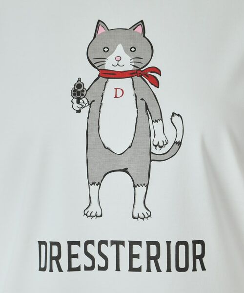 DRESSTERIOR / ドレステリア Tシャツ | 【接触冷感／抗菌防臭／消臭】アイスクリアコットンキャットTシャツ | 詳細7