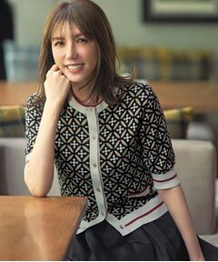 DRESSTERIOR - DRESSTERIOR ハンドニット　バイカラーカーディガン 38(M) バイカラーニットカーディガン – Darich (ダーリッチ)