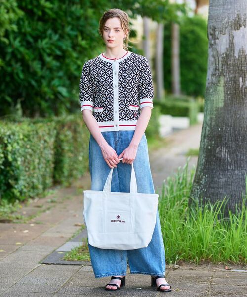 DRESSTERIOR / ドレステリア カーディガン・ボレロ | 【美人百花/モデル美香着用】オーバーラップサークルハーフスリーブカーディガン | 詳細14