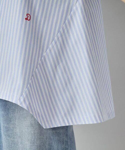 DRESSTERIOR / ドレステリア シャツ・ブラウス | 【洗える/コットン100％】イレギュラーヘムストライプシャツ | 詳細15