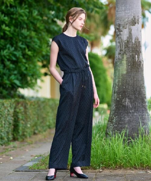 DRESSTERIOR / ドレステリア シャツ・ブラウス | 【セットアップ可/イージーケア】ドビーサテンフレンチスリーブブラウス | 詳細2