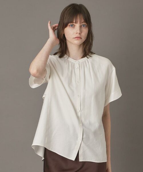 DRESSTERIOR / ドレステリア シャツ・ブラウス | 【洗える/コットン100％】バックフレアティアードブラウス | 詳細15