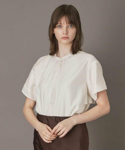DRESSTERIOR / ドレステリア シャツ・ブラウス | 【洗える/コットン100％】バックフレアティアードブラウス | 詳細17