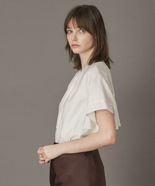 DRESSTERIOR / ドレステリア シャツ・ブラウス | 【洗える/コットン100％】バックフレアティアードブラウス | 詳細18