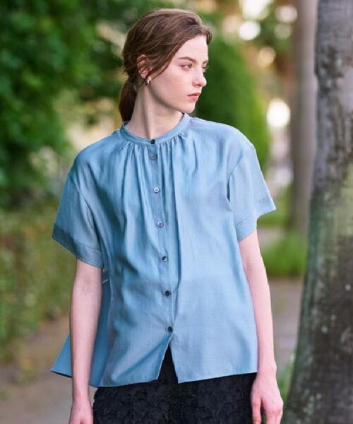 DRESSTERIOR / ドレステリア シャツ・ブラウス | 【洗える/コットン100％】バックフレアティアードブラウス | 詳細2