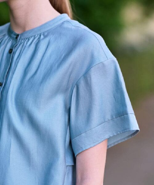 DRESSTERIOR / ドレステリア シャツ・ブラウス | 【洗える/コットン100％】バックフレアティアードブラウス | 詳細5