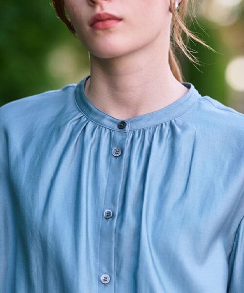 DRESSTERIOR / ドレステリア シャツ・ブラウス | 【洗える/コットン100％】バックフレアティアードブラウス | 詳細6