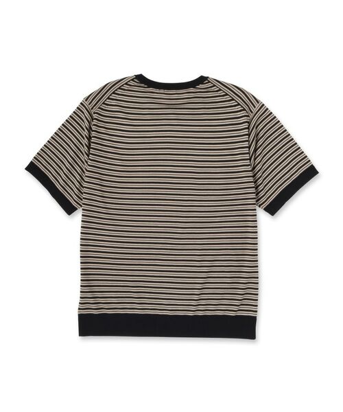 DRESSTERIOR / ドレステリア ニット・セーター | シルク混ボーダーハーフスリーブニットT | 詳細19