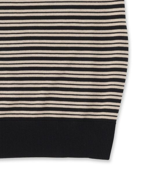 DRESSTERIOR / ドレステリア ニット・セーター | シルク混ボーダーハーフスリーブニットT | 詳細22