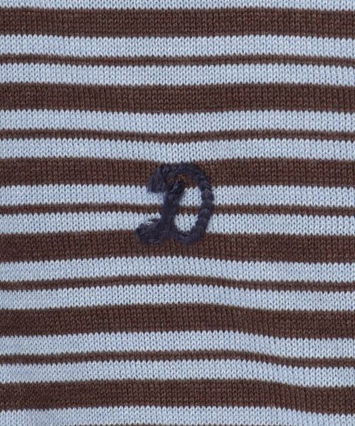 DRESSTERIOR / ドレステリア ニット・セーター | シルク混ボーダーハーフスリーブニットT | 詳細24