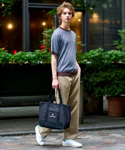 DRESSTERIOR / ドレステリア ニット・セーター | シルク混ボーダーハーフスリーブニットT | 詳細9