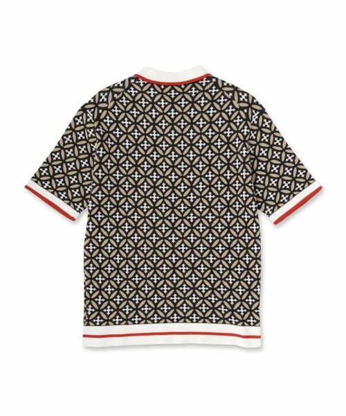 DRESSTERIOR / ドレステリア ニット・セーター | オーバーラップサークル ニットポロシャツ | 詳細12