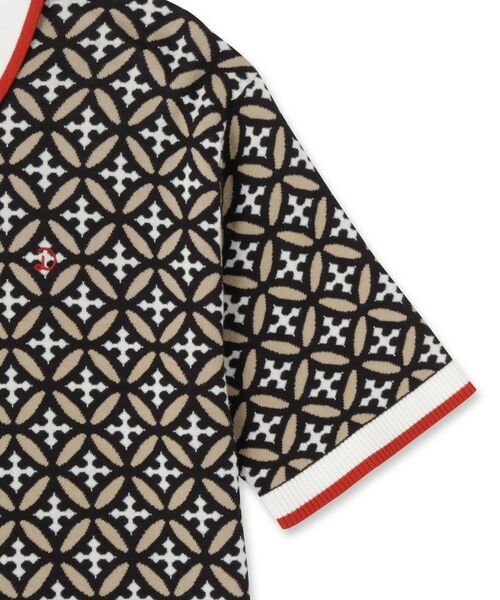 DRESSTERIOR / ドレステリア ニット・セーター | オーバーラップサークル ニットポロシャツ | 詳細14