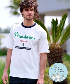 DRESSTERIOR / ドレステリア Tシャツ | 【接触冷感/抗菌防臭/消臭】ICE CLEAR COTTON ロゴT