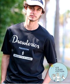 DRESSTERIOR / ドレステリア Tシャツ | 【接触冷感/抗菌防臭/消臭】ICE CLEAR COTTON ロゴT