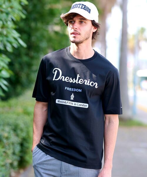 DRESSTERIOR / ドレステリア Tシャツ | 【接触冷感/抗菌防臭/消臭】ICE CLEAR COTTON ロゴT | 詳細14
