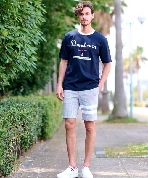 DRESSTERIOR / ドレステリア Tシャツ | 【接触冷感/抗菌防臭/消臭】ICE CLEAR COTTON ロゴT | 詳細2