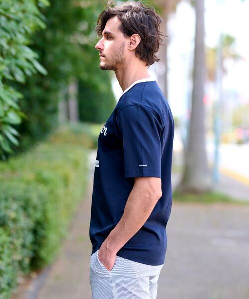 DRESSTERIOR / ドレステリア Tシャツ | 【接触冷感/抗菌防臭/消臭】ICE CLEAR COTTON ロゴT | 詳細5