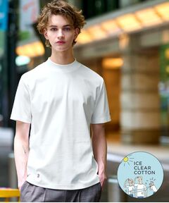 DRESSTERIOR / ドレステリア Tシャツ | 【接触冷感/抗菌防臭/消臭】ICE CLEAR COTTON モックネックT