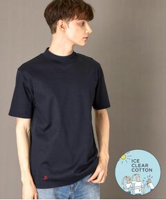 DRESSTERIOR / ドレステリア Tシャツ | 【接触冷感/抗菌防臭/消臭】ICE CLEAR COTTON モックネックT