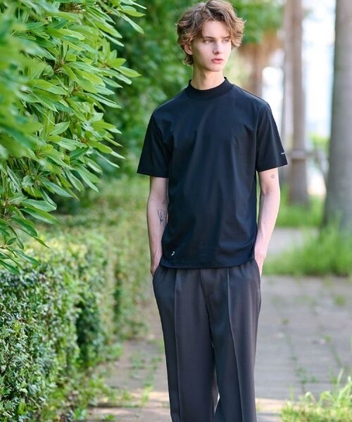 DRESSTERIOR / ドレステリア Tシャツ | 【接触冷感/抗菌防臭/消臭】ICE CLEAR COTTON モックネックT | 詳細11