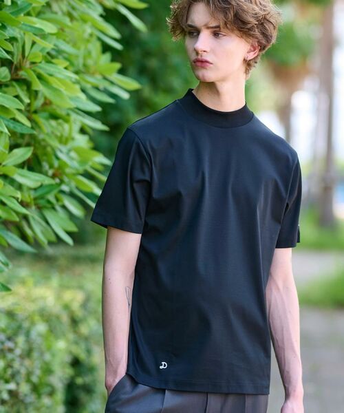 DRESSTERIOR / ドレステリア Tシャツ | 【接触冷感/抗菌防臭/消臭】ICE CLEAR COTTON モックネックT | 詳細12