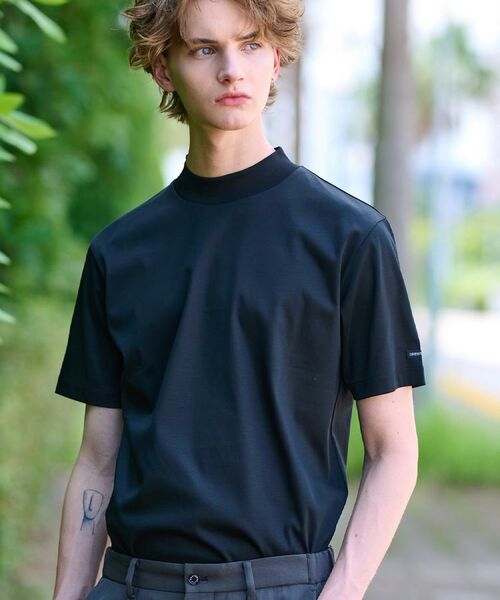 DRESSTERIOR / ドレステリア Tシャツ | 【接触冷感/抗菌防臭/消臭】ICE CLEAR COTTON モックネックT | 詳細13