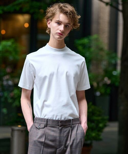 DRESSTERIOR / ドレステリア Tシャツ | 【接触冷感/抗菌防臭/消臭】ICE CLEAR COTTON モックネックT | 詳細20