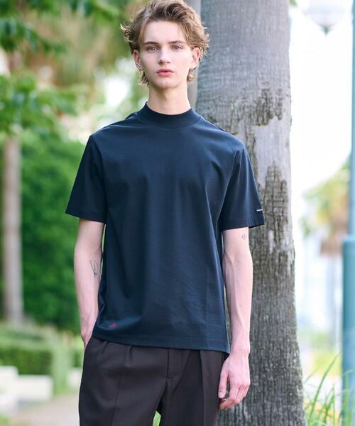 DRESSTERIOR / ドレステリア Tシャツ | 【接触冷感/抗菌防臭/消臭】ICE CLEAR COTTON モックネックT | 詳細5