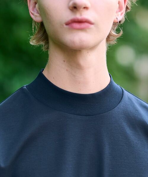 DRESSTERIOR / ドレステリア Tシャツ | 【接触冷感/抗菌防臭/消臭】ICE CLEAR COTTON モックネックT | 詳細7