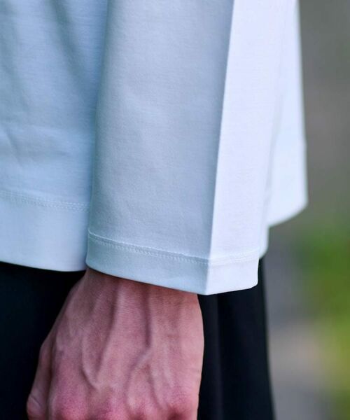 DRESSTERIOR / ドレステリア Tシャツ | 【接触冷感/抗菌防臭/消臭】ICE CLEAR COTTON クルーネックロンT | 詳細15