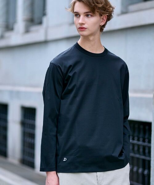 DRESSTERIOR / ドレステリア Tシャツ | 【接触冷感/抗菌防臭/消臭】ICE CLEAR COTTON クルーネックロンT | 詳細3