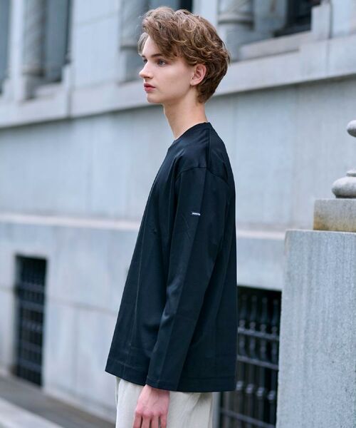 DRESSTERIOR / ドレステリア Tシャツ | 【接触冷感/抗菌防臭/消臭】ICE CLEAR COTTON クルーネックロンT | 詳細4