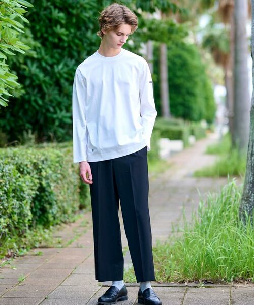 DRESSTERIOR / ドレステリア Tシャツ | 【接触冷感/抗菌防臭/消臭】ICE CLEAR COTTON クルーネックロンT | 詳細8