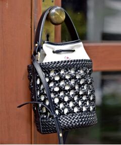 DRESSTERIOR / ドレステリア ハンドバッグ | 【3WAY】メッシュ＆キャンバス バケツBAG