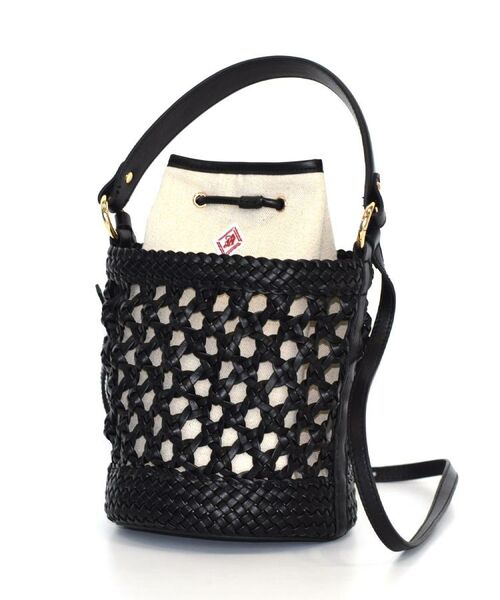 DRESSTERIOR / ドレステリア ハンドバッグ | 【3WAY】メッシュ＆キャンバス バケツBAG | 詳細1