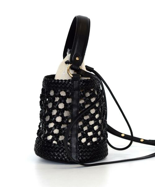 DRESSTERIOR / ドレステリア ハンドバッグ | 【3WAY】メッシュ＆キャンバス バケツBAG | 詳細2