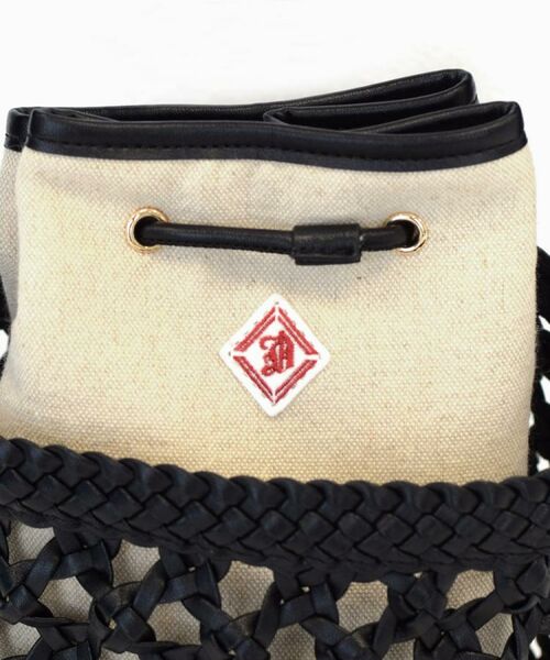 DRESSTERIOR / ドレステリア ハンドバッグ | 【3WAY】メッシュ＆キャンバス バケツBAG | 詳細7