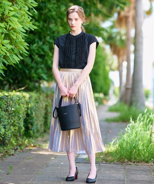 DRESSTERIOR / ドレステリア ハンドバッグ | シュリンクレザーバケットBAG | 詳細13